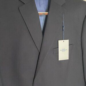 Hart Schaffner Marx NWT Dillard's Men's Navy Suit Wool 50R 47x28